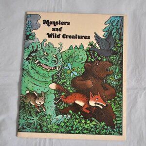 Monsters and Wild Creatures Collection of Stories 1979 Mix Authors Rare Book